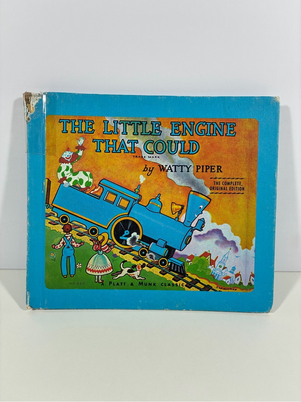 Vintage 1961 THE LITTLE ENGINE THAT COULD by Watty Piper Hardcover Book